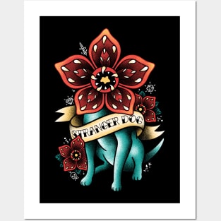 Stranger dog tattoo Posters and Art